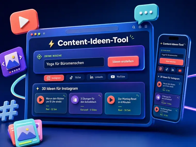 Content-Ideen-Werkzeug